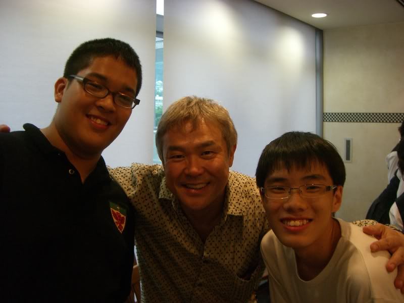 Paul, myself and Osaka Philharmonic principal clarinetist