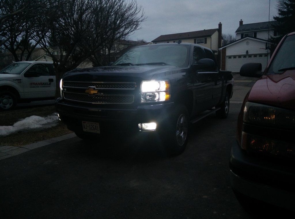 Matching HIDs with Fog lights Chevy Silverado and GMC Sierra Forum