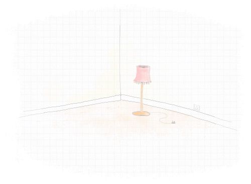 empty room sketch