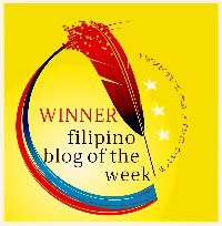filipino blog of the week winner - week 186