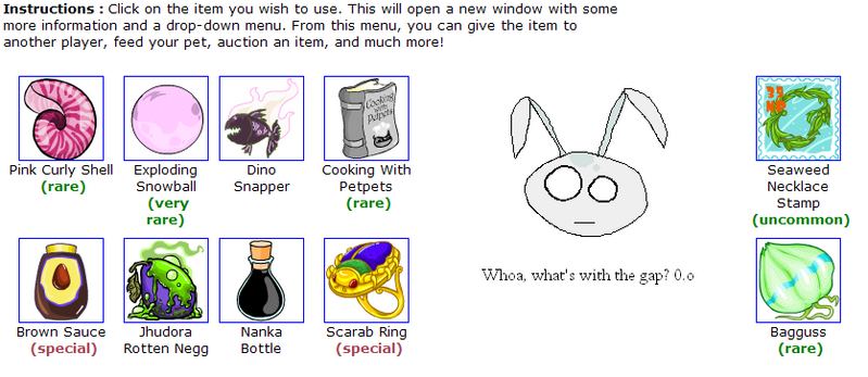 Gapping?! A glitch is afoot...