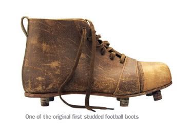 first football boots