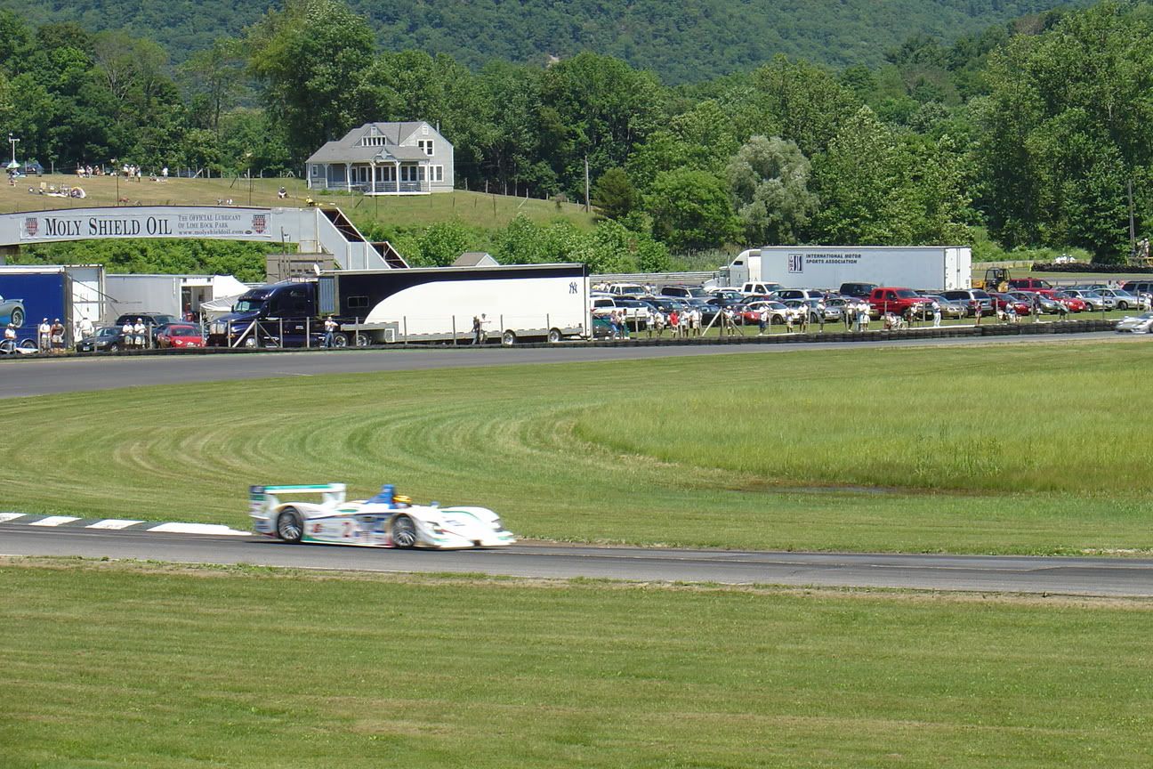 The New England Grand Prix ALMS race at Lime Rock Park Raceway, in