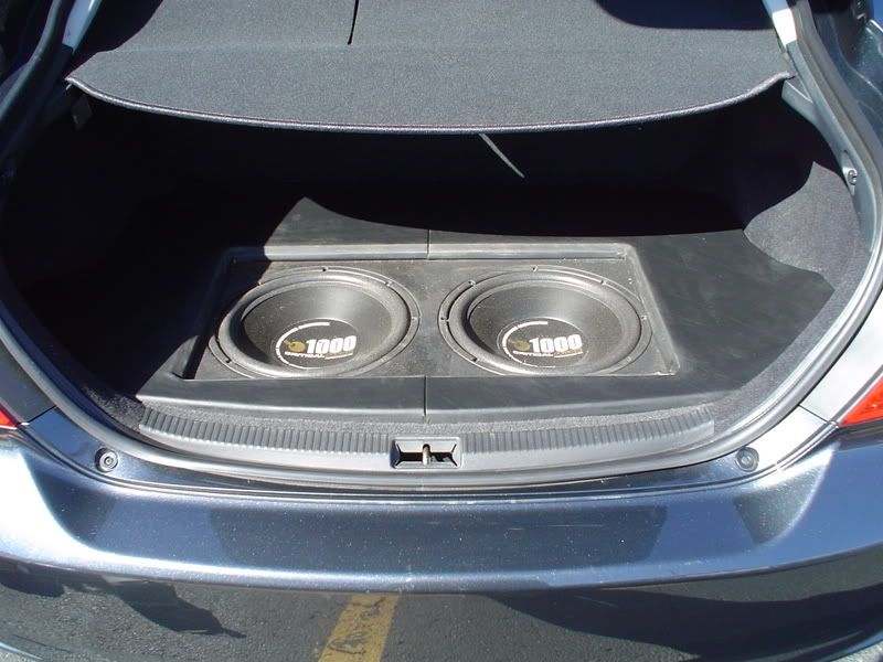 Custom Scion tC subwoofer enclosure with subs! - Car Audio ...