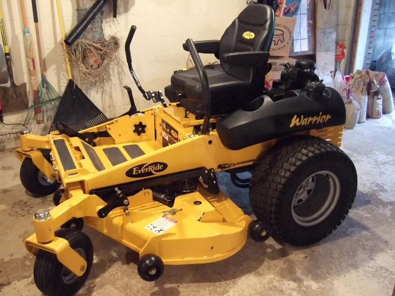 everride warrior 54" practically new f/s | LawnSite.com™ - Lawn Care