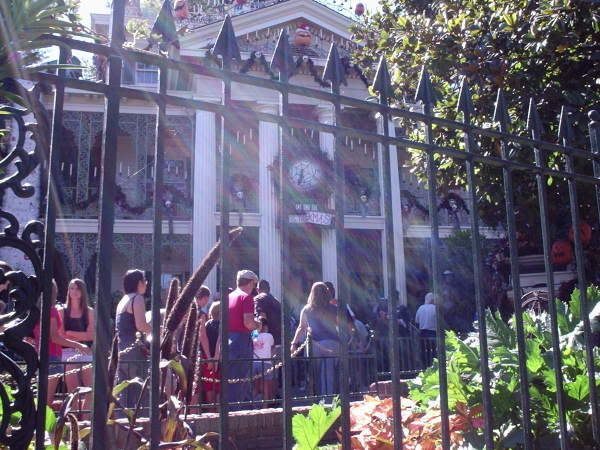 They had the Haunted Mansion redone in Nightmare Before Christmas style.  It ruled muchly.