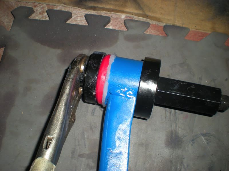 DIY trailing arm bushings (1 piece Energy Suspension and 2 piece Super