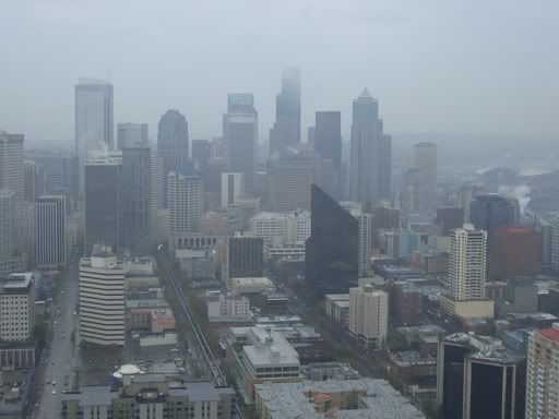 Seattle on a rainy day