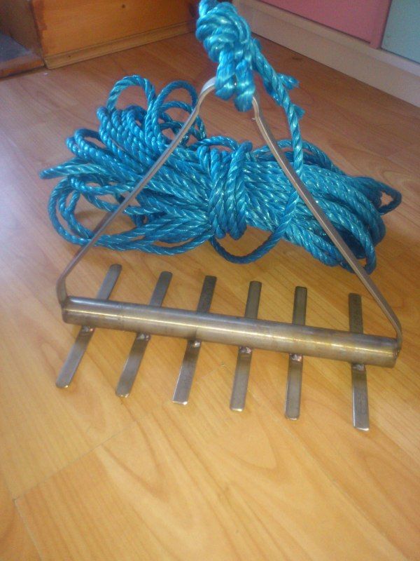 fishing weed rake