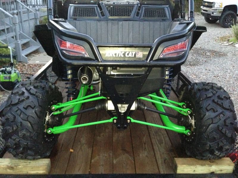 Many suspension issues and ignorant Arctic Cat customer service...