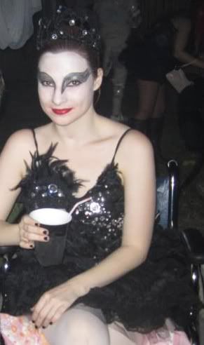 update black swan costume halloween 2011