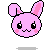 Sad Pink Rabbit