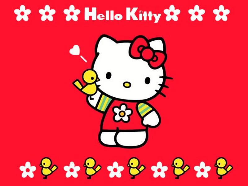 Hello Kitty Background Image