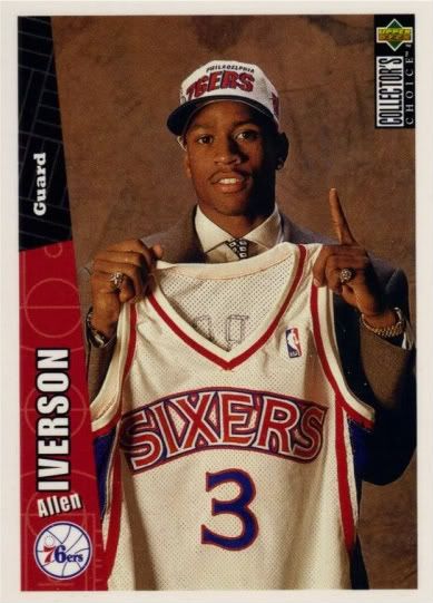 rookie allen iverson