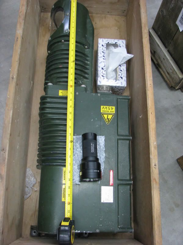 1,000 Watt Marconi Radar Systems Military Short Arc Searchlights