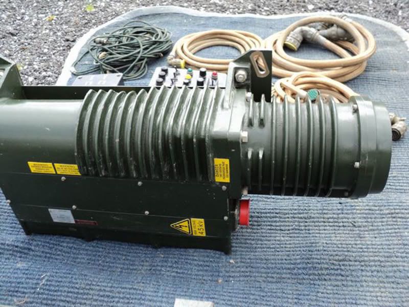 1,000 Watt Marconi Radar Systems Military Short Arc Searchlights