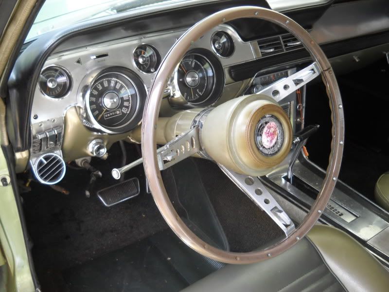 67 Woodgrain steering wheel Vintage Mustang Forums