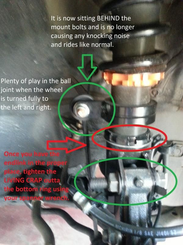 For those that have knocking noise while turning. 9th Generation