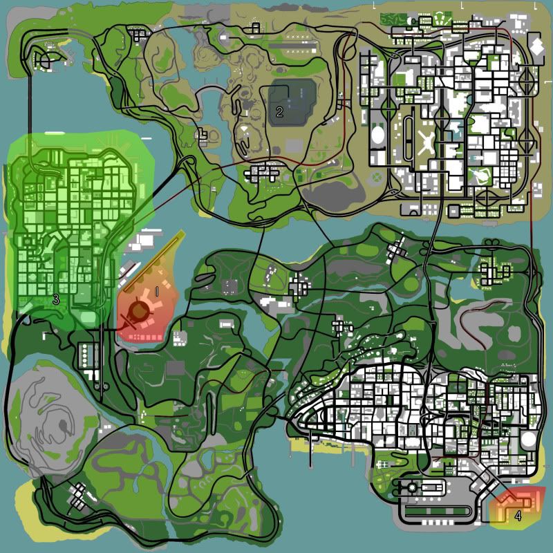 gta 5 map. gta 4 map locations.