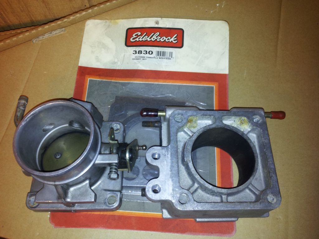 For Sale 65mm throttle body, spacer and gasket Ford Mustang Forums