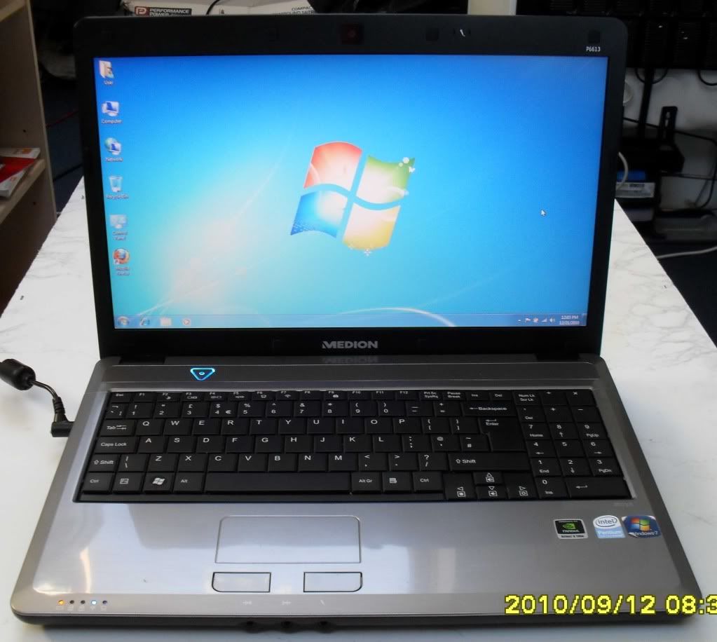 Details about MEDION AKOYA P6613 LAPTOP 2GHZ 4GB RAM 320GB 16" HD PC