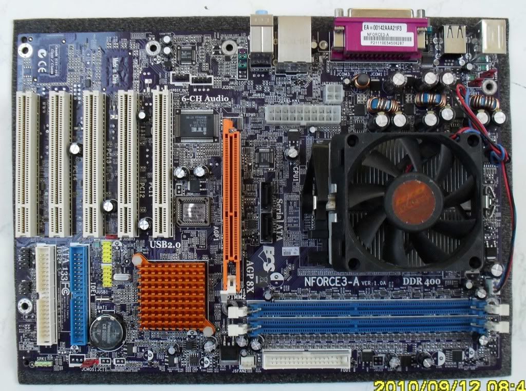 Details about ECS NFORCE3-A939 MOTHERBOARD AMD SEMPRON CPU BUNDLE AGP