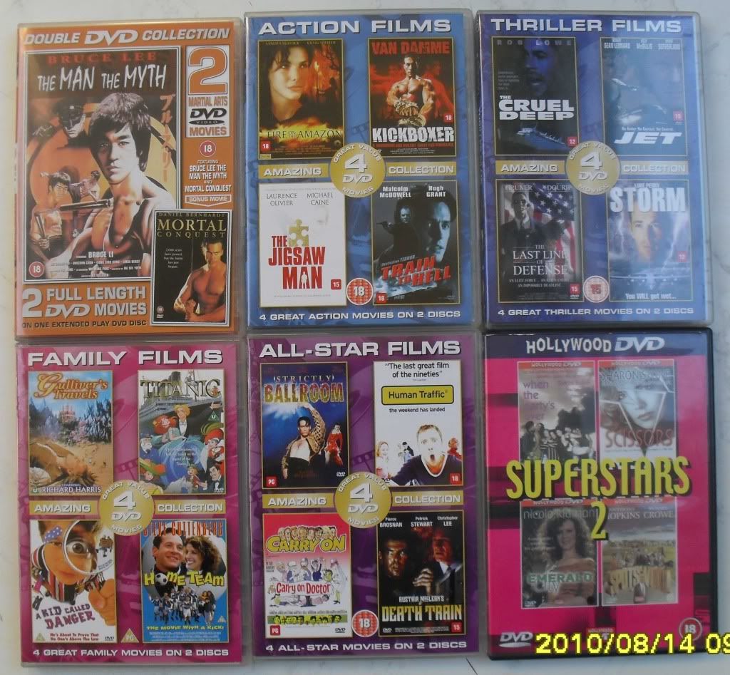 Wholesale DVD Lot