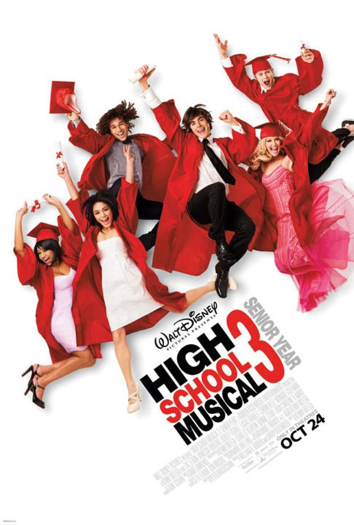 High School Musical 3 Movie Trailer, Premiere, Release Date, Reviews