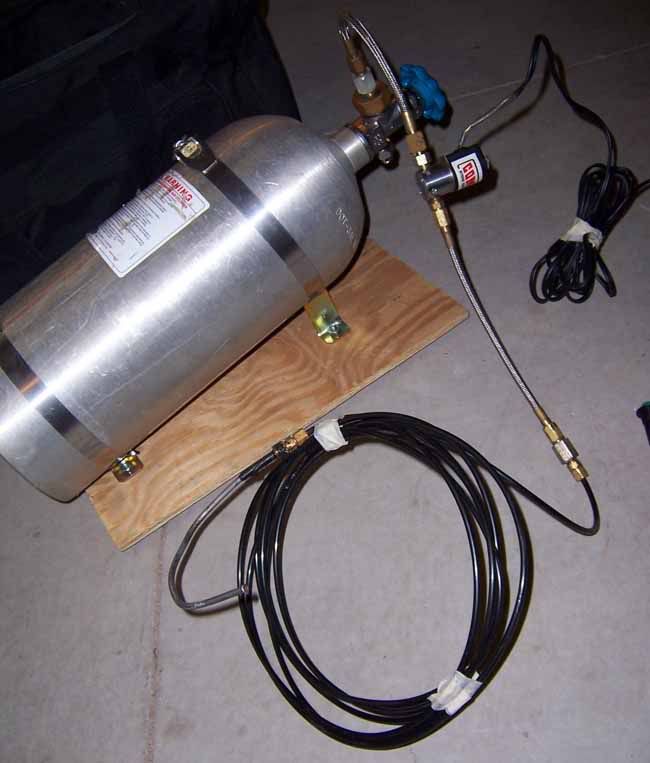 FS Compucar Nitrous Bottle In a Bag Stealth System Pennock's Fiero Forum