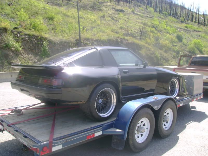 My project car is a 1985 mazda RX-7 widebody. The car has a TII engine swap, 