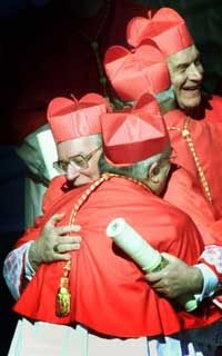 Algunos cardenales tras conocer la noticia de la posibilidad de entrar en La granja