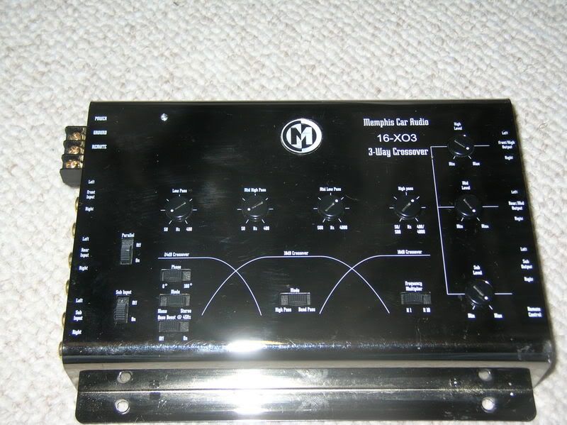 memphis 3way active crossover Car Audio Classifieds!