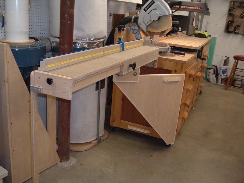 Miter Saw/Radial Arm Saw Cabinet