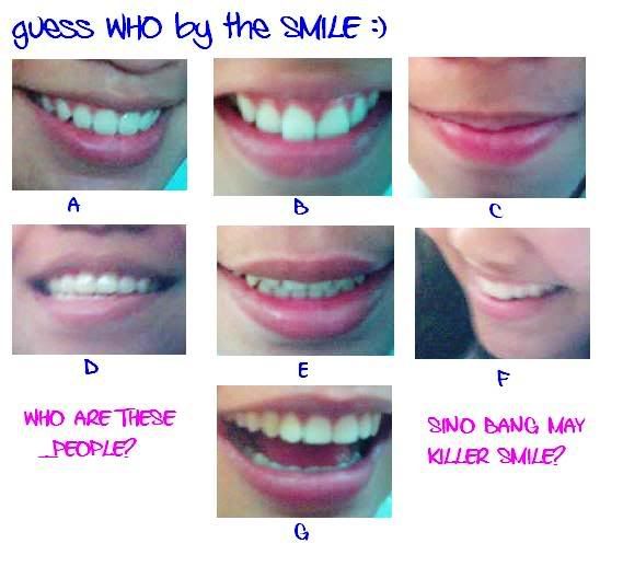 guess who by the smile