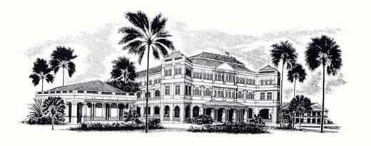 Raffles Singapore, in sketches(from Raffles 網站)