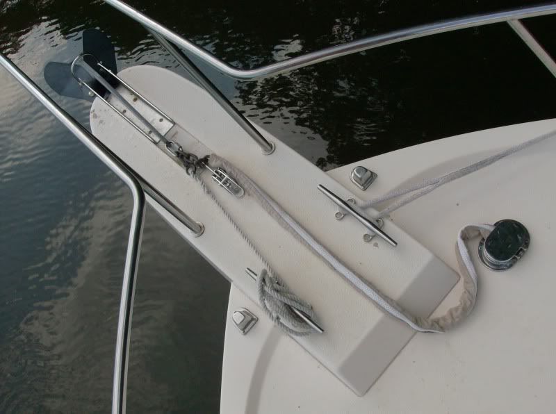 removing broken windlass, pulling anchor by hand? 2520 Classic Parker