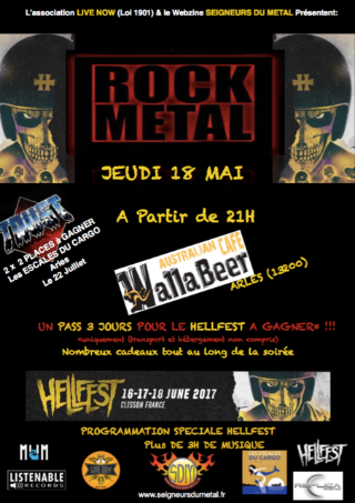 SOIREE ROCK METAL SPECIALE HELLFEST!