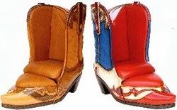 Tomi Mito Cowboy Boot Chair