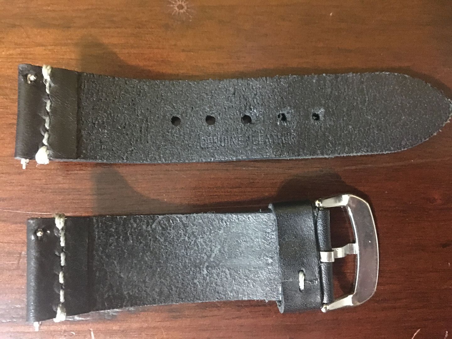 A few 24mm leather straps for sale WatchUSeek Watch Forums