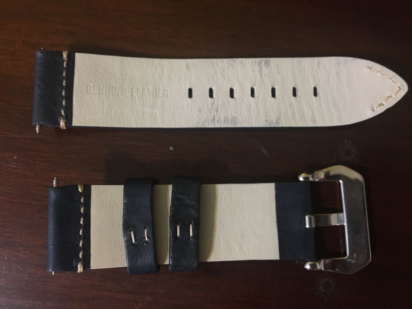 A few 24mm leather straps for sale WatchUSeek Watch Forums