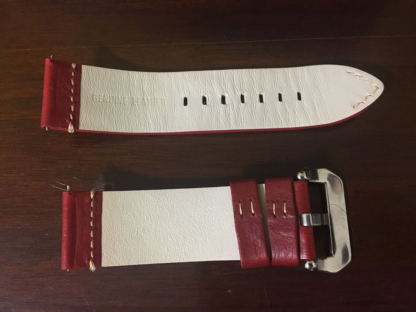 A few 24mm leather straps for sale WatchUSeek Watch Forums