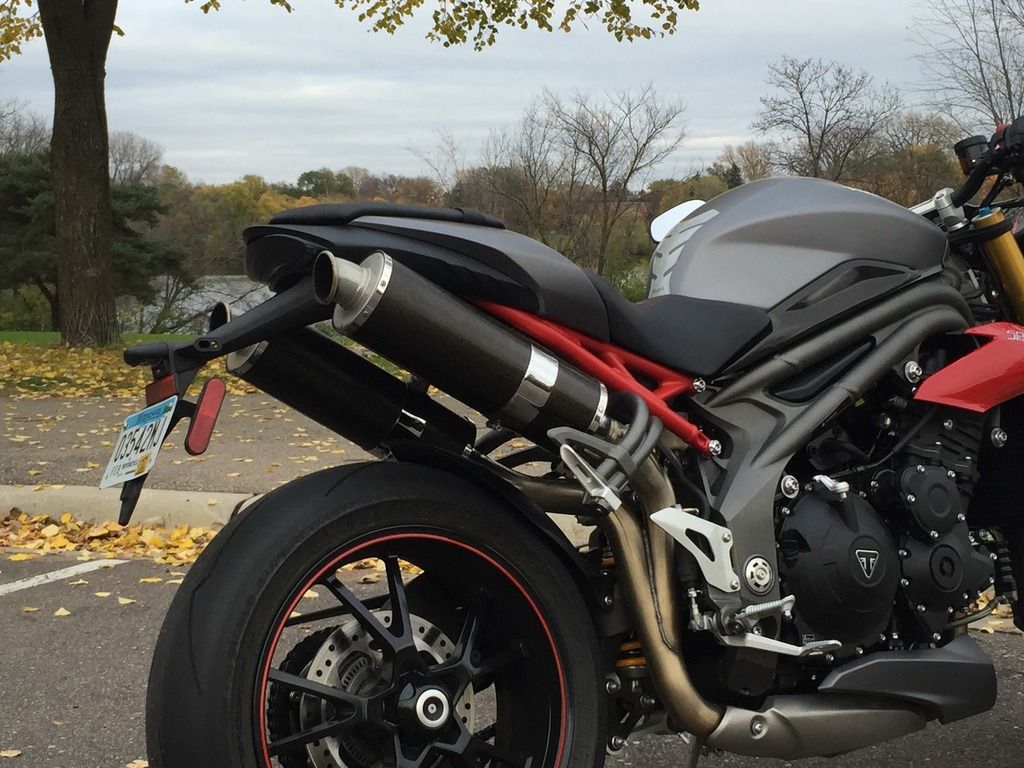 street triple rs exhaust