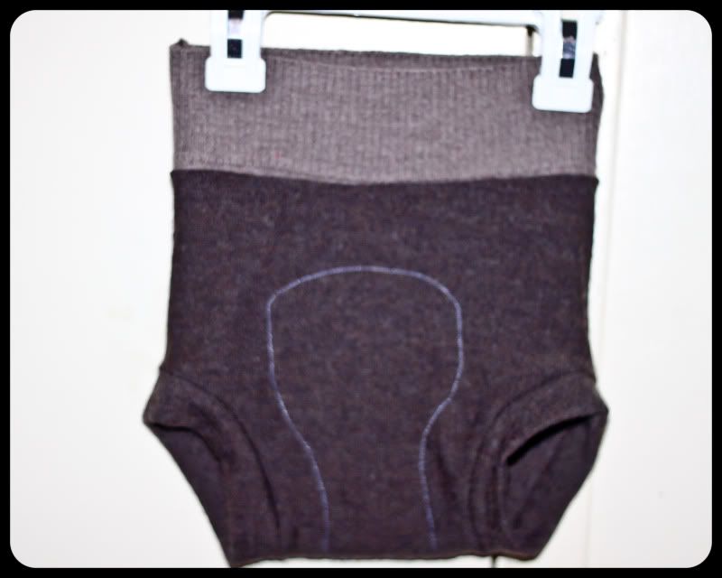 The Dirt Baby Wool Diaper Cover Soaker Shorties MEDIUM Upcycled Brand New The Dirt Baby Wool Diaper Cover Soaker Shorties MEDIUM Upcycled Brand New