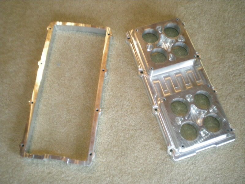 Who makes these tunnel ram intake spacers? Performance Boats Forum