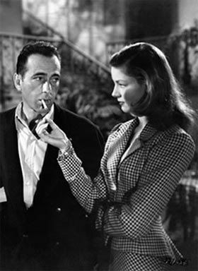 Bacall y Bogart