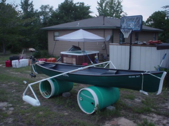 Homemade Canoe Outrigger