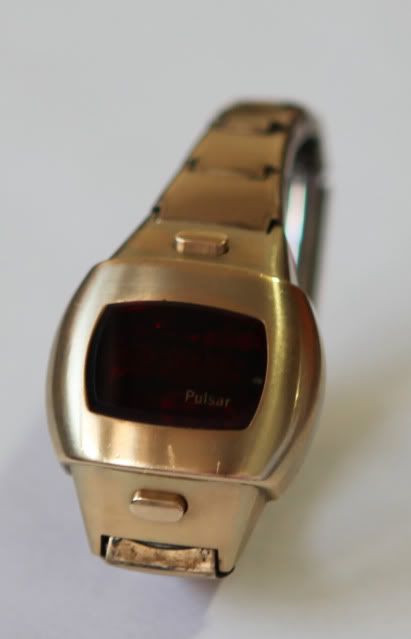 vintage pulsar led watch