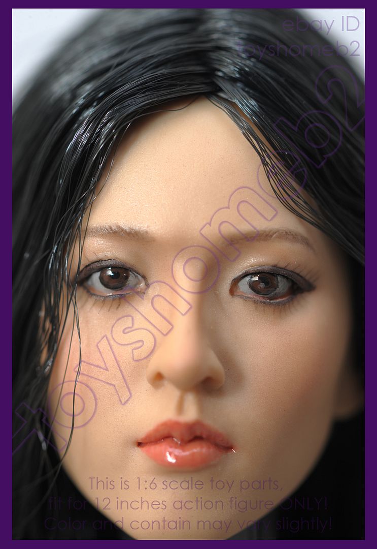 1 6 Scale KUMIK TOYS 13 14 FEMALE HEAD SCULPT EBay