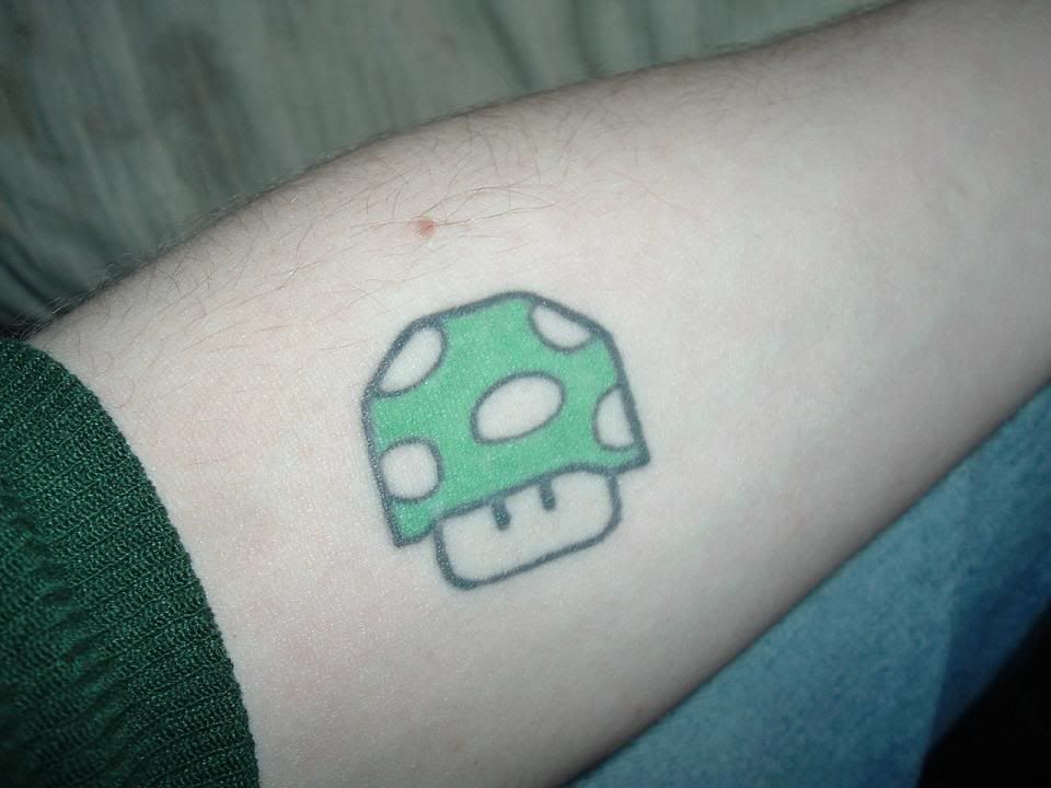 before I'd ever really seen anyone else with a gaming related tattoo