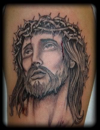 Tattoo Jesus Face